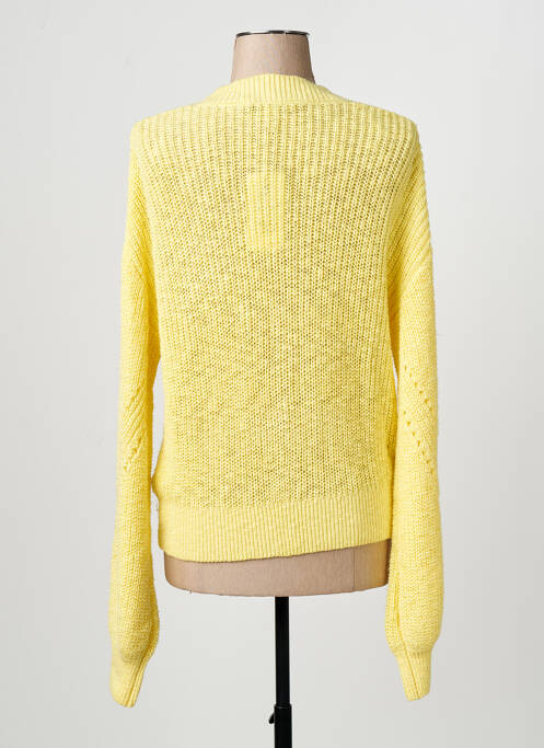 Gilet manches longues jaune GARCIA femme