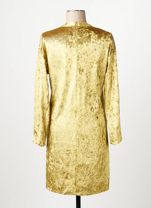Robe mi-longue jaune MOLLY BRACKEN femme