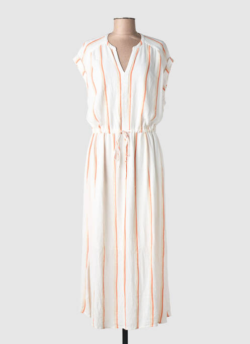 Robe longue blanc TOM TAILOR femme
