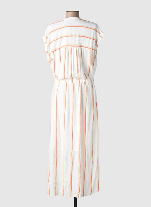 Robe longue blanc TOM TAILOR femme