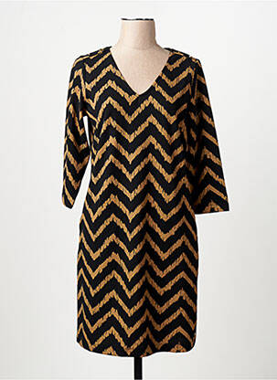 Robe mi-longue marron GARCIA femme