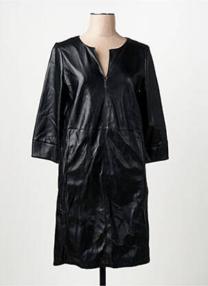 Robe mi-longue noir STREET ONE femme