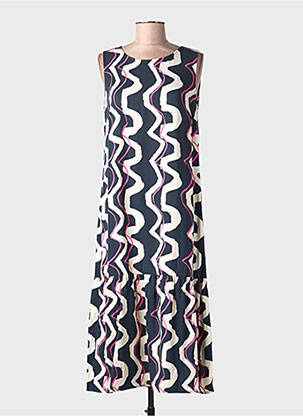 Robe courte bleu OPUS femme