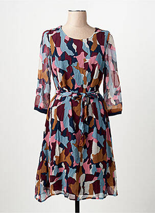 Robe mi-longue bleu MEXX femme
