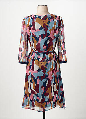 Robe mi-longue bleu MEXX femme