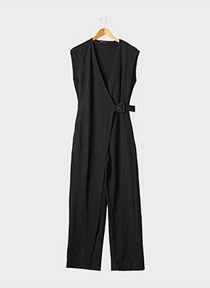 Combi-pantalon noir ASTRID BLACK LABEL femme