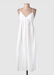 Robe courte blanc MANGO femme