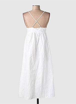 Robe courte blanc MANGO femme