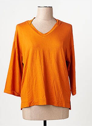 T-shirt orange TOM TAILOR femme