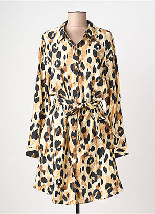 Robe courte beige JACQUELINE DE YONG femme