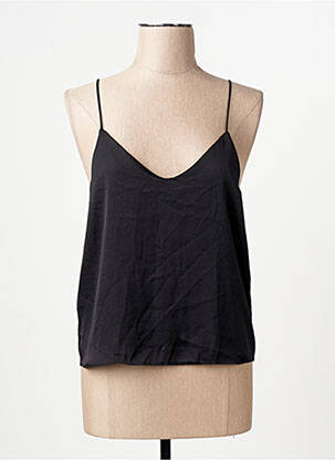 Débardeur noir MANGO femme