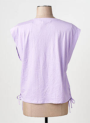 T-shirt manches courtes manches courtes violet VERO MODA femme