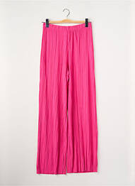 Pantalon large coupe large rose VILA femme