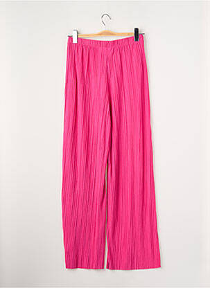 Pantalon large coupe large rose VILA femme
