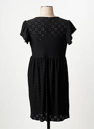 Robe courte noir JACQUELINE DE YONG femme