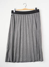 Jupe mi-longue gris STREET ONE femme