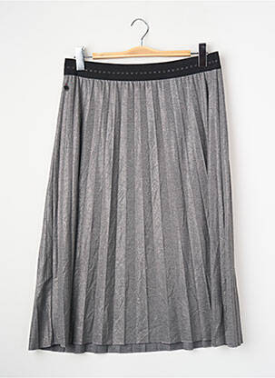 Jupe mi-longue gris STREET ONE femme