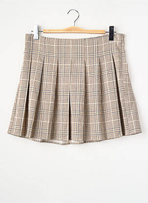 Jupe courte marron ONLY femme