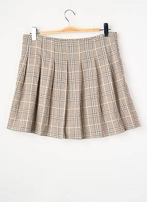 Jupe courte marron ONLY femme