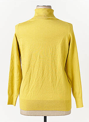 Pull col roulé jaune S.OLIVER femme