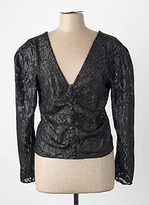 Top noir MANGO femme