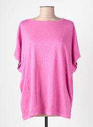 T-shirt violet MANGO femme