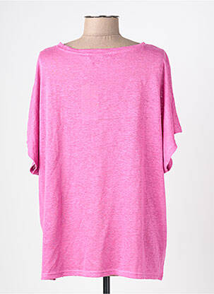 T-shirt violet MANGO femme