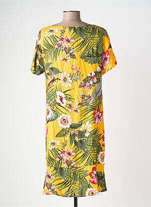 Robe courte jaune STREET ONE femme