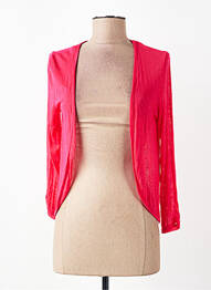 Gilet manches longues rose STREET ONE femme