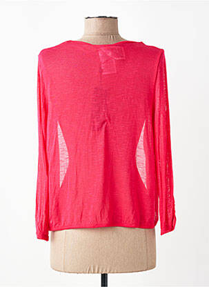 Gilet manches longues rose STREET ONE femme
