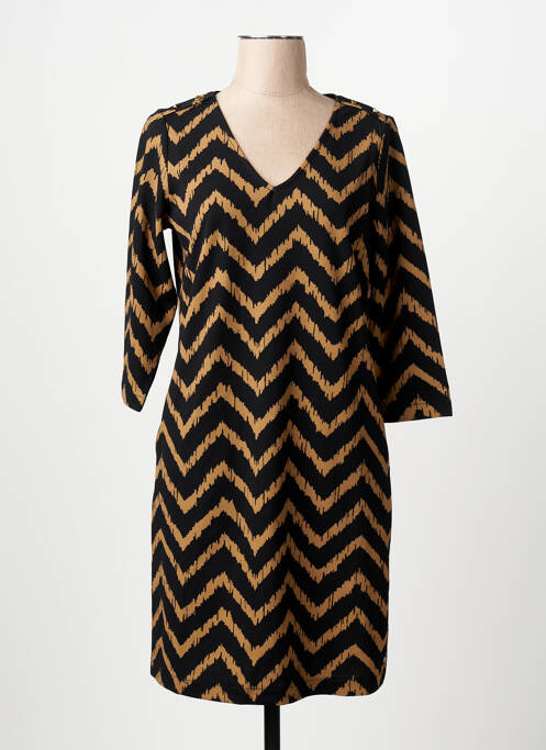 Robe mi-longue marron GARCIA femme