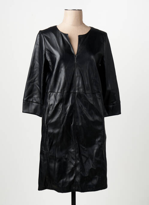 Robe mi-longue noir STREET ONE femme