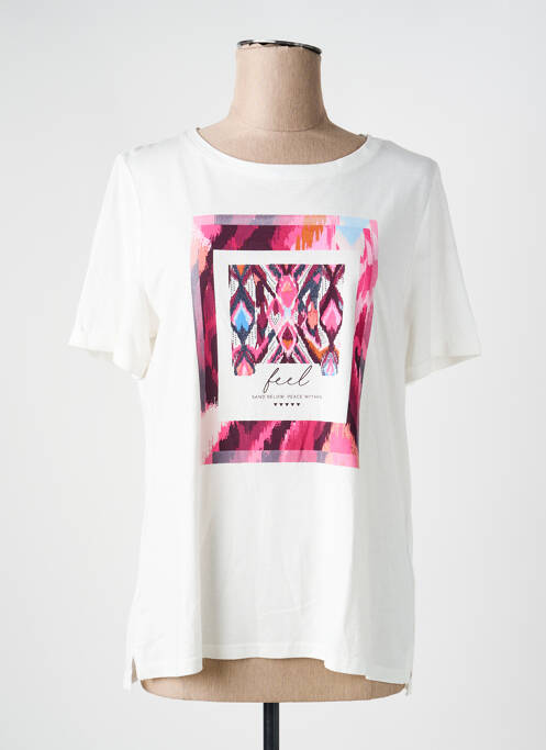 T-shirt blanc STREET ONE femme