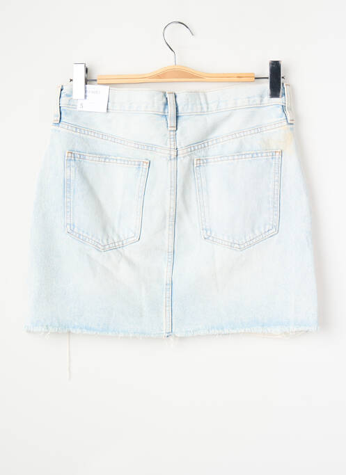 Jupe courte bleu MANGO femme
