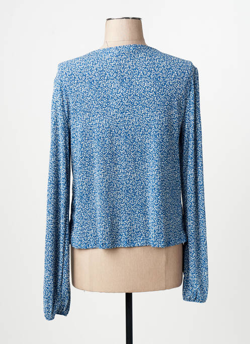 Blouse bleu MANGO femme