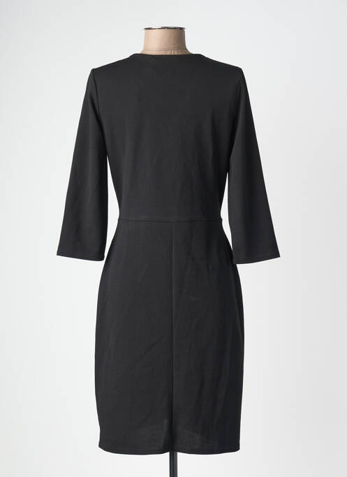 Robe mi-longue noir MORGAN femme