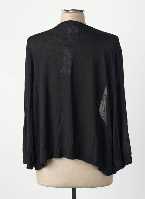 Gilet manches longues noir STREET ONE femme