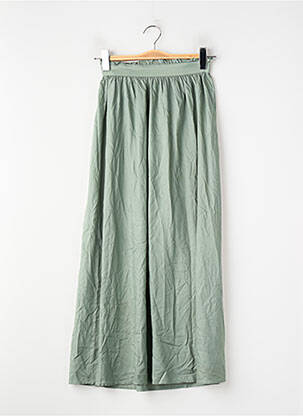 Jupe mi-longue vert ONLY femme