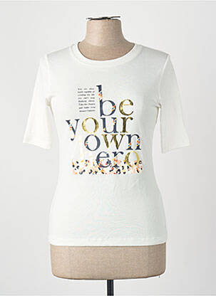 T-shirt blanc S.OLIVER femme