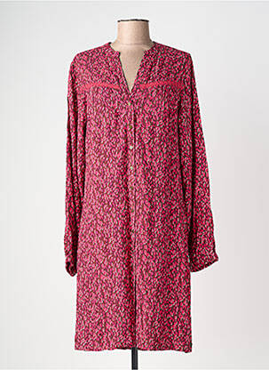 Robe mi-longue rose GARCIA femme