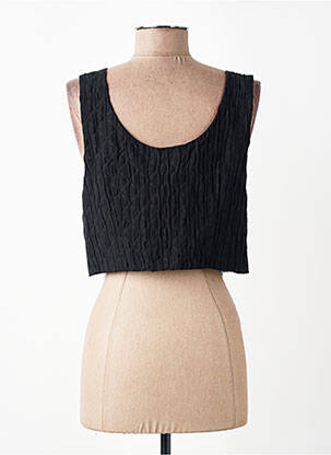 Top noir MANGO femme