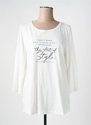 T-shirt beige STREET ONE femme