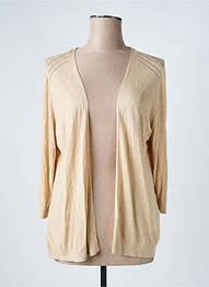 Gilet manches courtes beige S.OLIVER femme