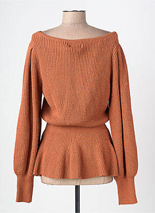Pull marron ONLY femme