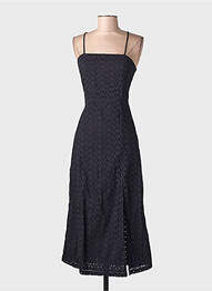 Robe courte noir MANGO femme