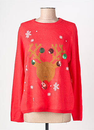 Pull rouge ONLY femme
