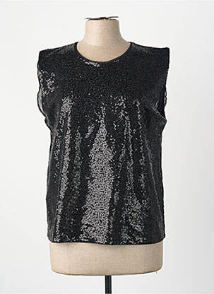 Débardeur noir MANGO femme