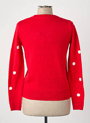 Pull col rond rouge VERO MODA femme