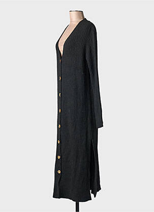 Gilet manches longues noir ASTRID BLACK LABEL femme