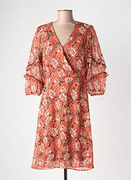 Robe courte orange GARCIA femme